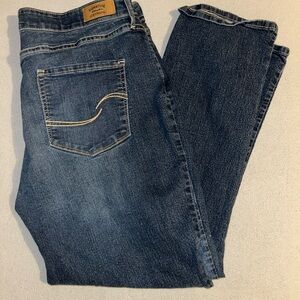 Levi's Women's Straight Leg Jeans - Dark Blue